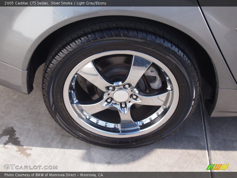 Silver Smoke / Light Gray/Ebony 2005 Cadillac CTS Sedan