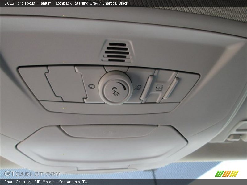 Sterling Gray / Charcoal Black 2013 Ford Focus Titanium Hatchback