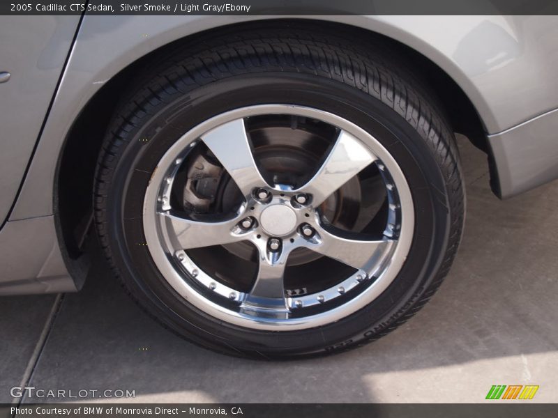 Silver Smoke / Light Gray/Ebony 2005 Cadillac CTS Sedan