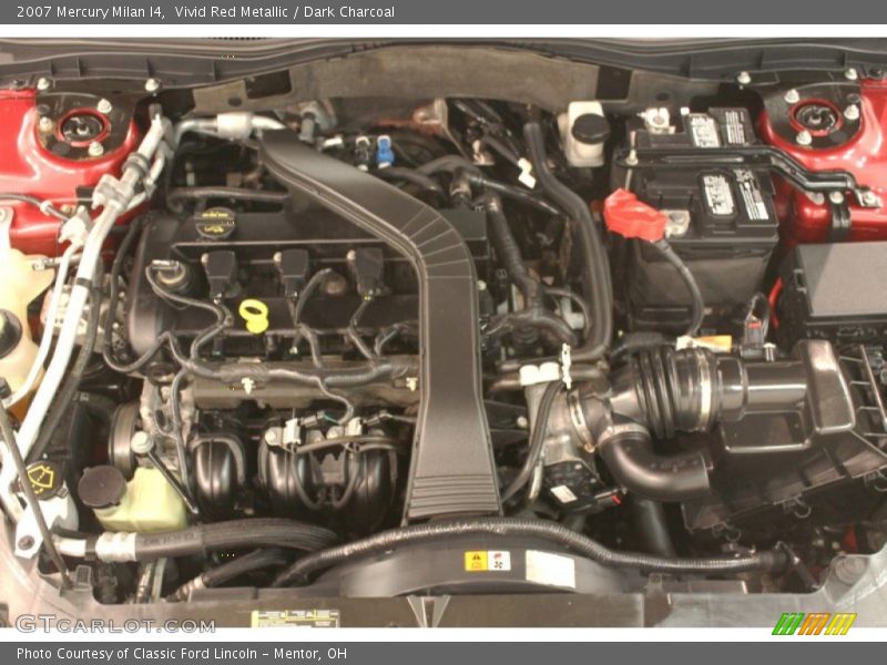 2007 Milan I4 Engine - 2.3 Liter DOHC 16V VVT 4 Cylinder