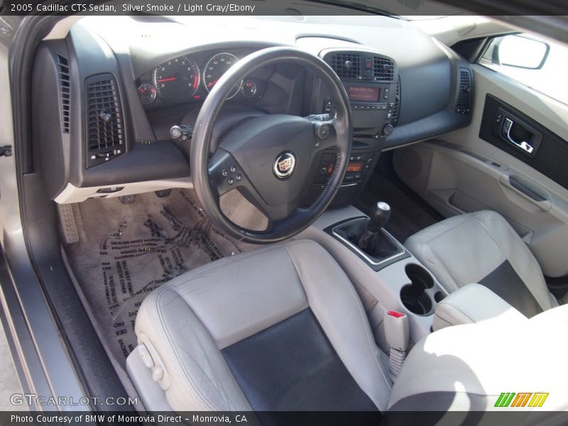 Silver Smoke / Light Gray/Ebony 2005 Cadillac CTS Sedan