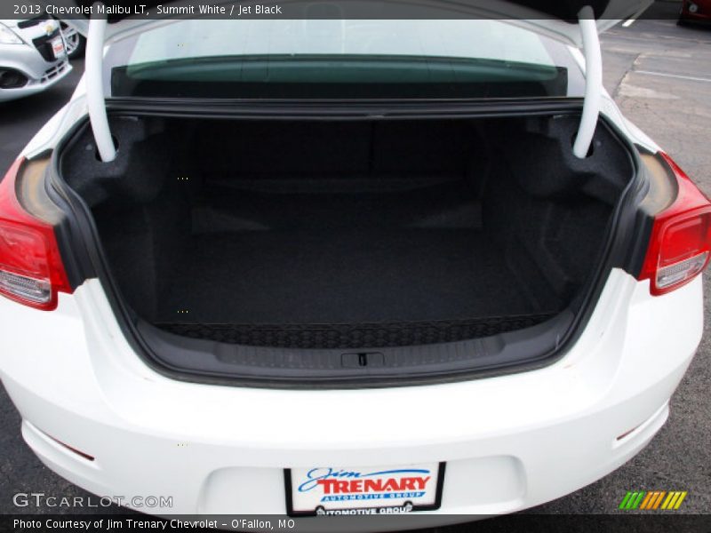 Summit White / Jet Black 2013 Chevrolet Malibu LT