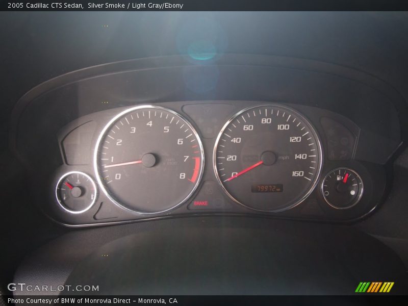 Silver Smoke / Light Gray/Ebony 2005 Cadillac CTS Sedan