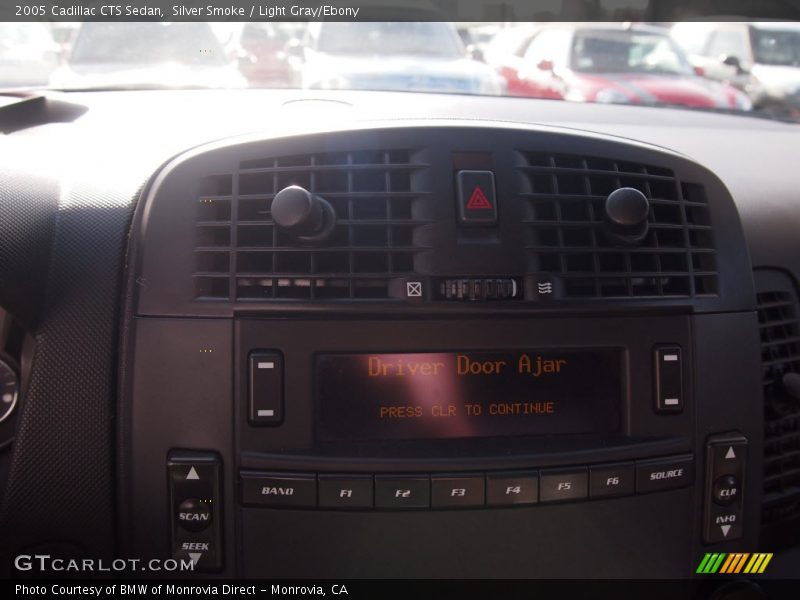 Silver Smoke / Light Gray/Ebony 2005 Cadillac CTS Sedan