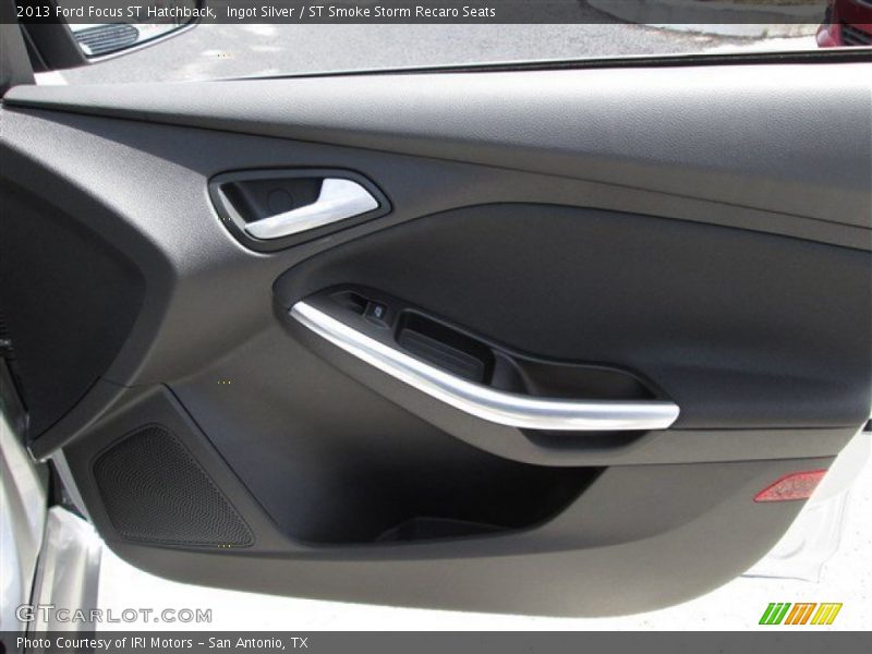 Ingot Silver / ST Smoke Storm Recaro Seats 2013 Ford Focus ST Hatchback