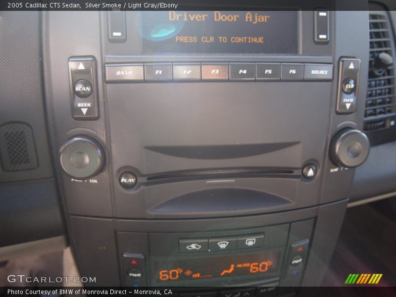 Silver Smoke / Light Gray/Ebony 2005 Cadillac CTS Sedan