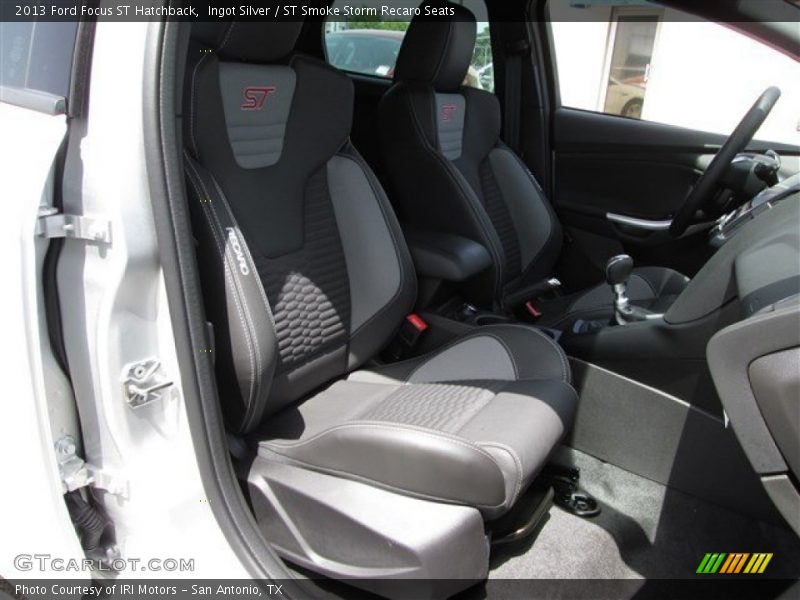 Ingot Silver / ST Smoke Storm Recaro Seats 2013 Ford Focus ST Hatchback