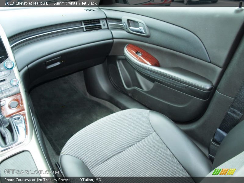 Summit White / Jet Black 2013 Chevrolet Malibu LT