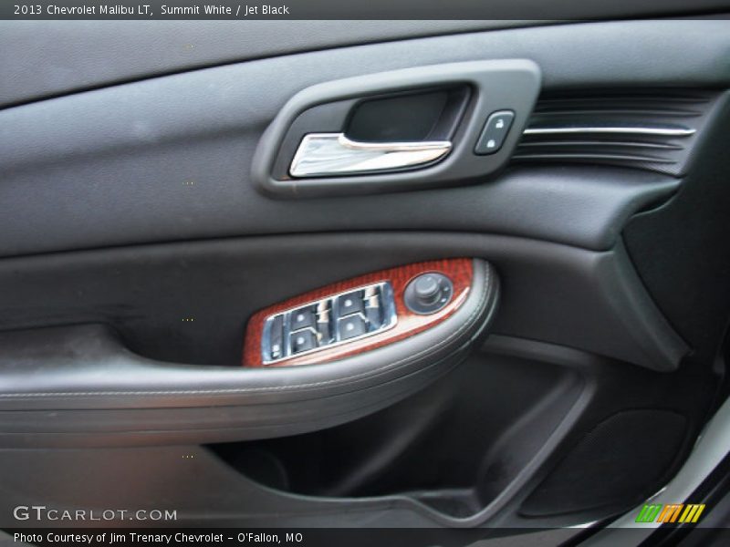 Summit White / Jet Black 2013 Chevrolet Malibu LT