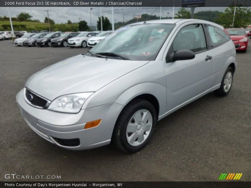 CD Silver Metallic / Charcoal/Charcoal 2006 Ford Focus ZX3 SE Hatchback