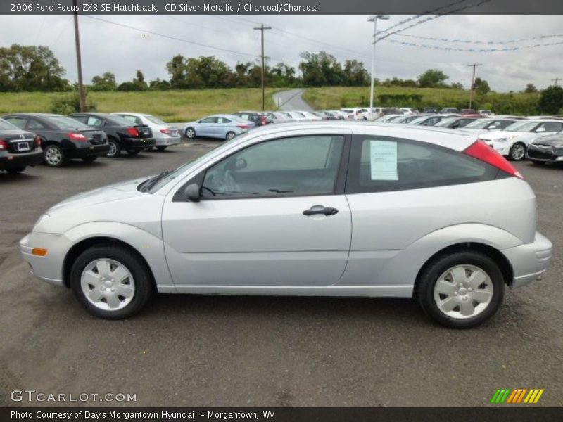 CD Silver Metallic / Charcoal/Charcoal 2006 Ford Focus ZX3 SE Hatchback