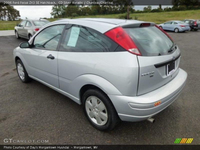 CD Silver Metallic / Charcoal/Charcoal 2006 Ford Focus ZX3 SE Hatchback