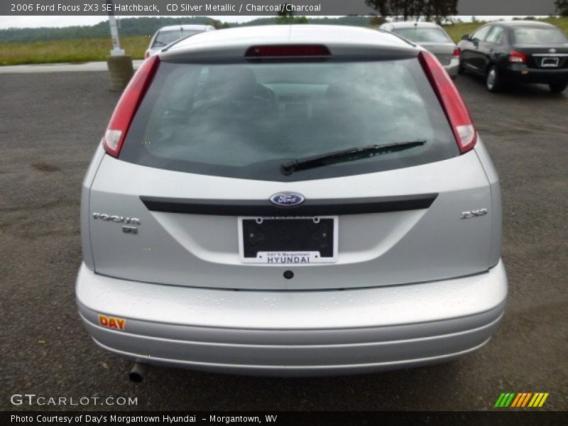 CD Silver Metallic / Charcoal/Charcoal 2006 Ford Focus ZX3 SE Hatchback