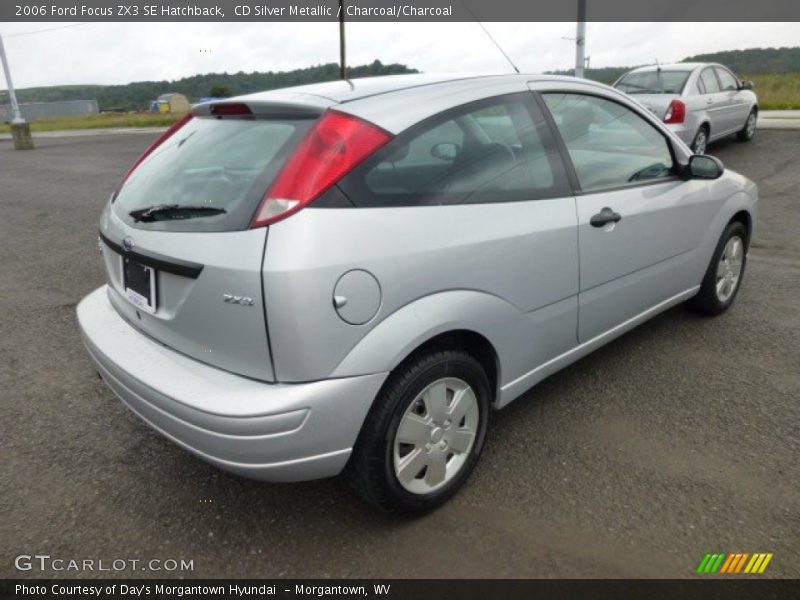 CD Silver Metallic / Charcoal/Charcoal 2006 Ford Focus ZX3 SE Hatchback