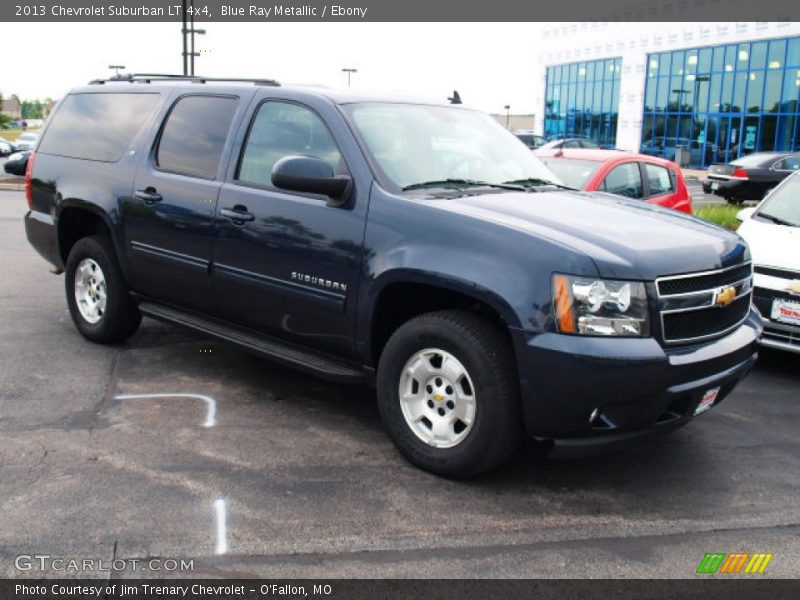 Blue Ray Metallic / Ebony 2013 Chevrolet Suburban LT 4x4