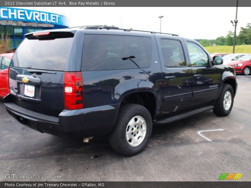 Blue Ray Metallic / Ebony 2013 Chevrolet Suburban LT 4x4