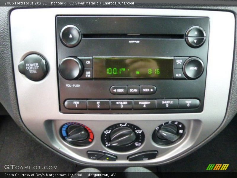 CD Silver Metallic / Charcoal/Charcoal 2006 Ford Focus ZX3 SE Hatchback