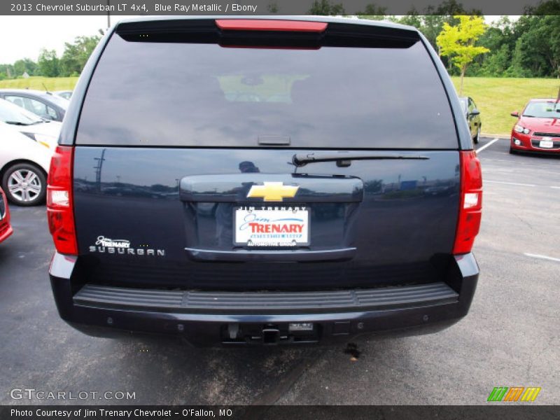 Blue Ray Metallic / Ebony 2013 Chevrolet Suburban LT 4x4