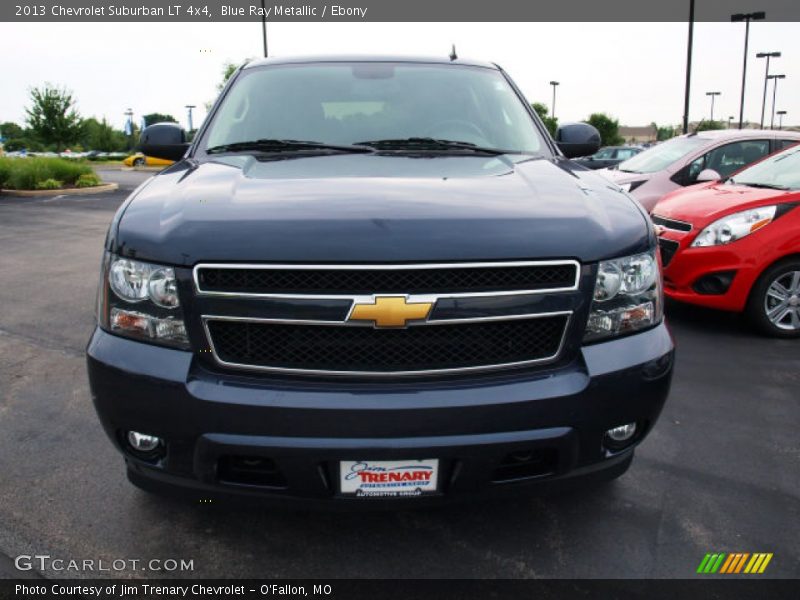 Blue Ray Metallic / Ebony 2013 Chevrolet Suburban LT 4x4