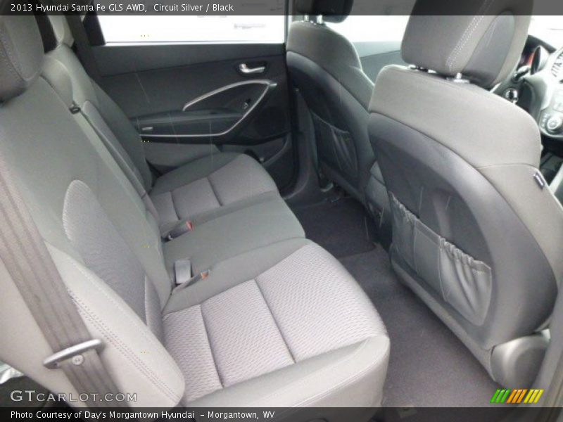 Rear Seat of 2013 Santa Fe GLS AWD