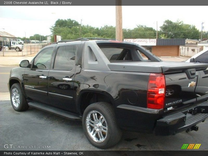 Black / Ebony 2008 Chevrolet Avalanche LS