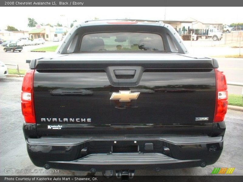 Black / Ebony 2008 Chevrolet Avalanche LS