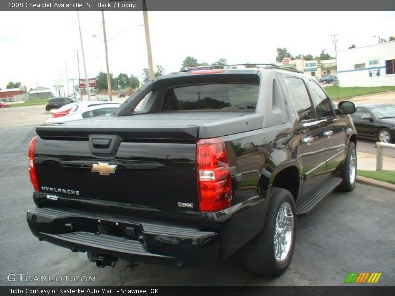 Black / Ebony 2008 Chevrolet Avalanche LS