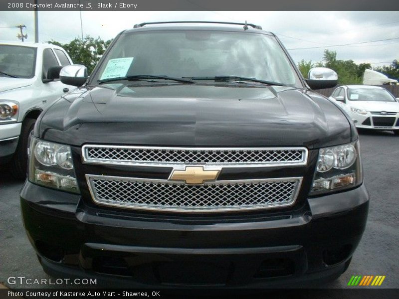 Black / Ebony 2008 Chevrolet Avalanche LS