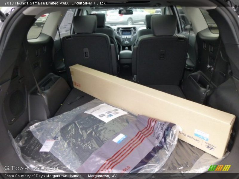 Circuit Silver / Black 2013 Hyundai Santa Fe Limited AWD