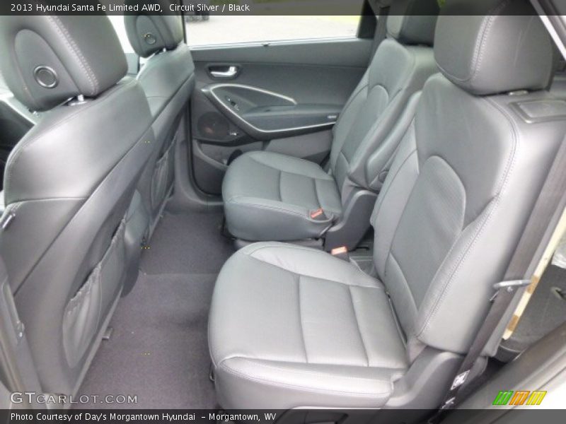 Circuit Silver / Black 2013 Hyundai Santa Fe Limited AWD