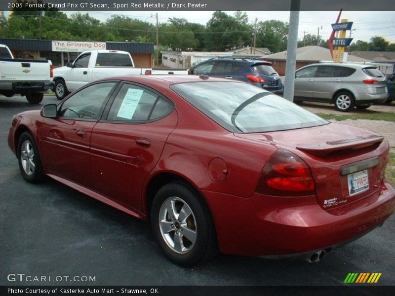 Sport Red Metallic / Dark Pewter 2005 Pontiac Grand Prix GT Sedan