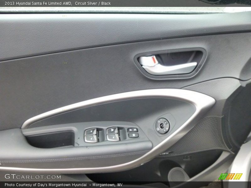 Circuit Silver / Black 2013 Hyundai Santa Fe Limited AWD