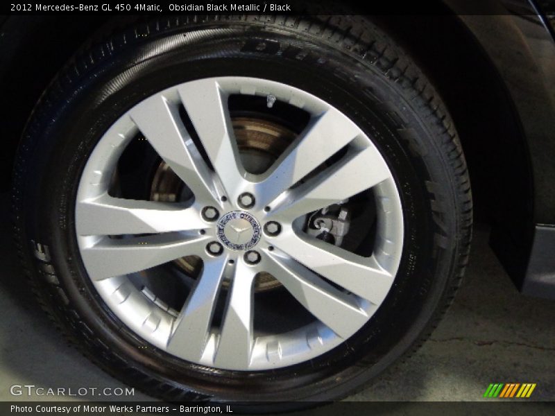 Obsidian Black Metallic / Black 2012 Mercedes-Benz GL 450 4Matic
