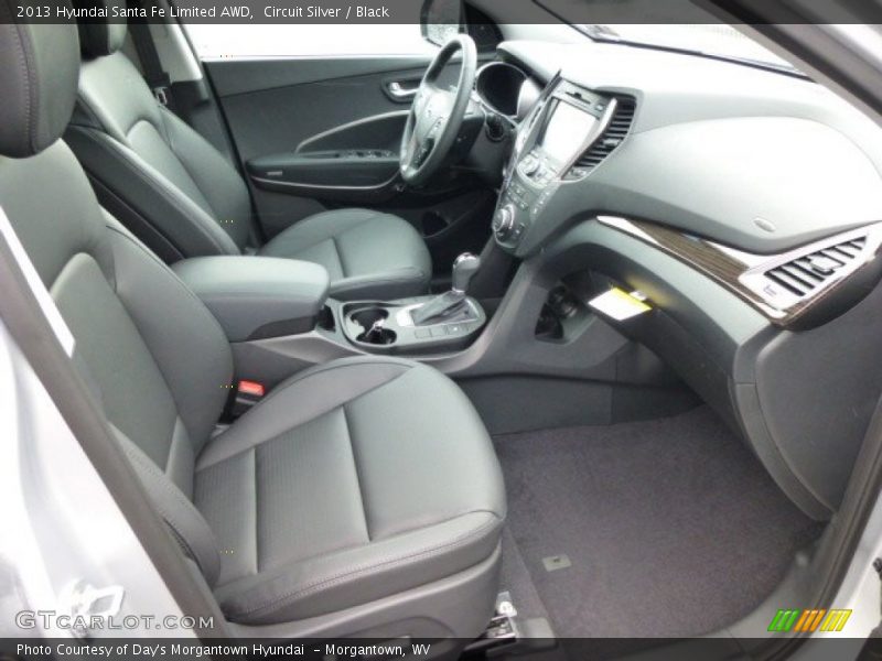 Circuit Silver / Black 2013 Hyundai Santa Fe Limited AWD