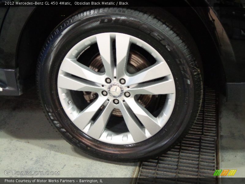Obsidian Black Metallic / Black 2012 Mercedes-Benz GL 450 4Matic