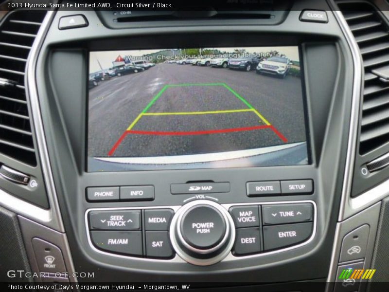 Circuit Silver / Black 2013 Hyundai Santa Fe Limited AWD