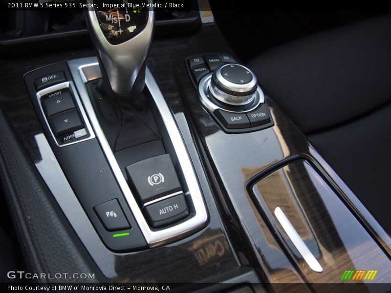 Imperial Blue Metallic / Black 2011 BMW 5 Series 535i Sedan