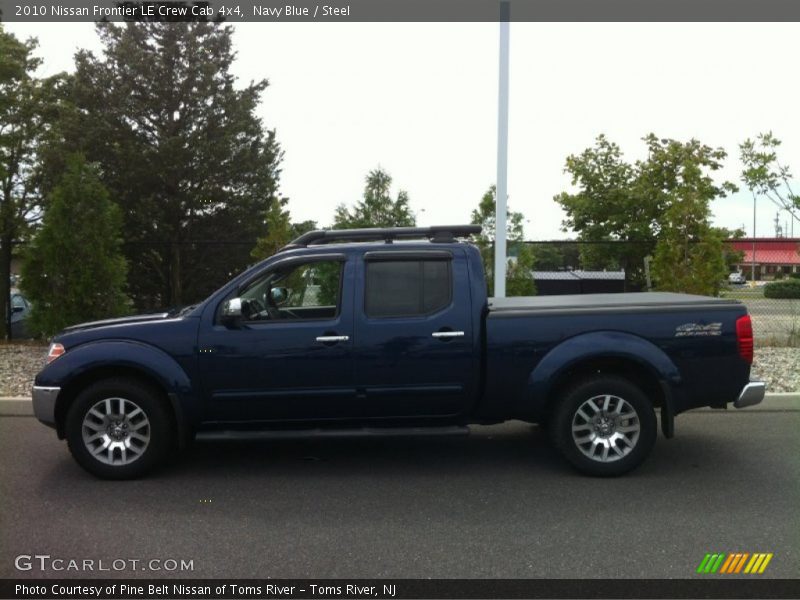 Navy Blue / Steel 2010 Nissan Frontier LE Crew Cab 4x4