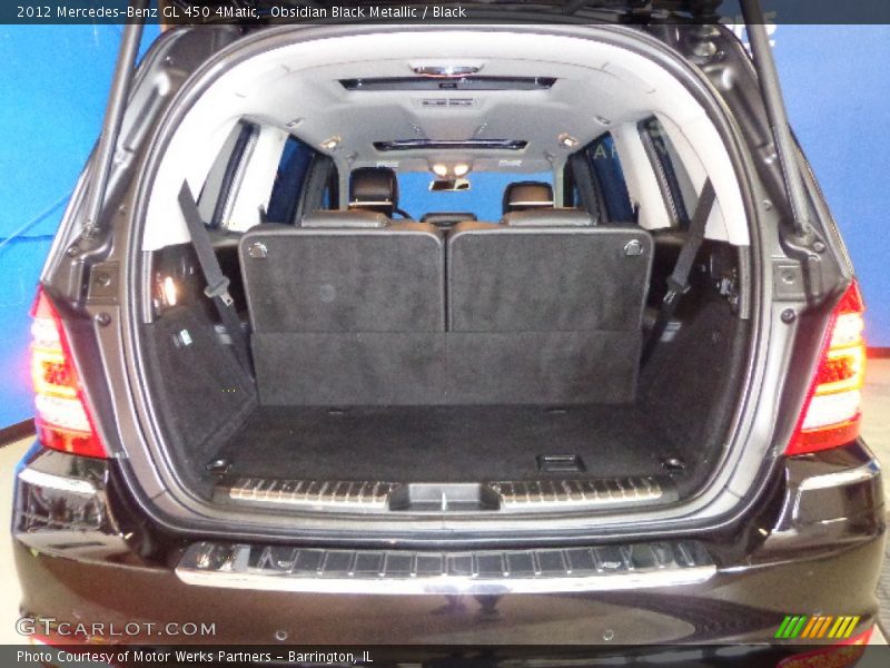 Obsidian Black Metallic / Black 2012 Mercedes-Benz GL 450 4Matic