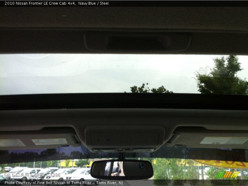 Navy Blue / Steel 2010 Nissan Frontier LE Crew Cab 4x4