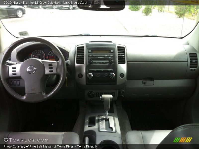 Navy Blue / Steel 2010 Nissan Frontier LE Crew Cab 4x4