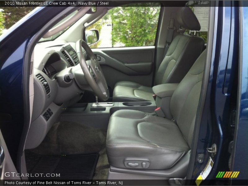Navy Blue / Steel 2010 Nissan Frontier LE Crew Cab 4x4