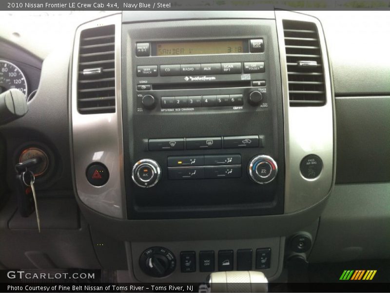 Navy Blue / Steel 2010 Nissan Frontier LE Crew Cab 4x4