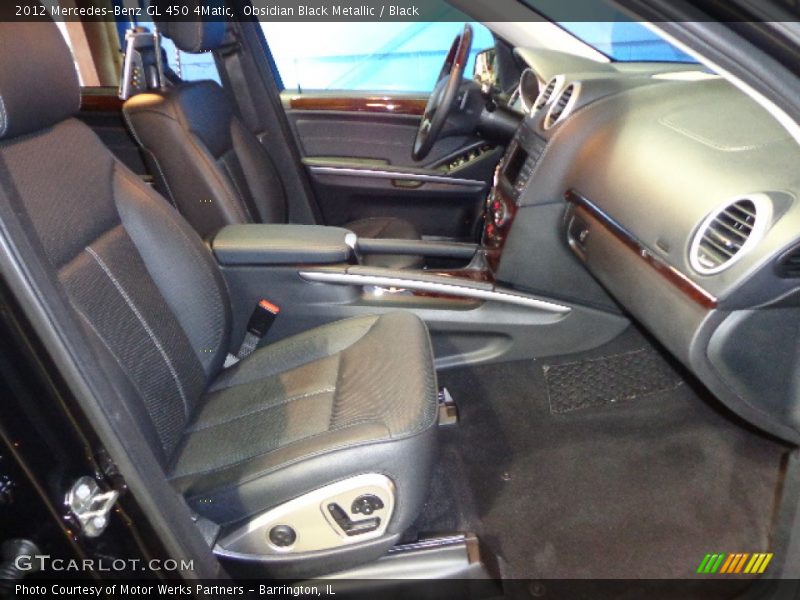 Obsidian Black Metallic / Black 2012 Mercedes-Benz GL 450 4Matic