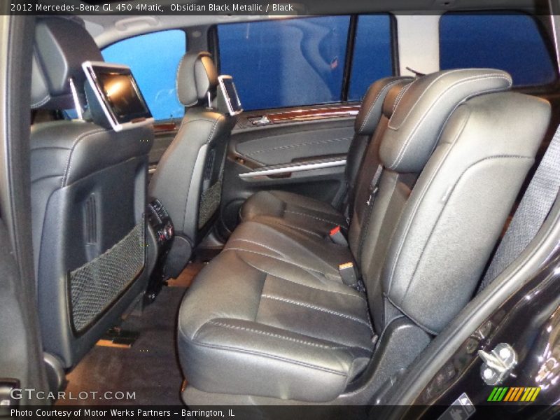 Obsidian Black Metallic / Black 2012 Mercedes-Benz GL 450 4Matic