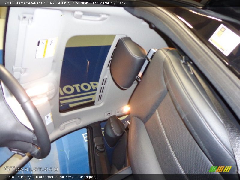 Obsidian Black Metallic / Black 2012 Mercedes-Benz GL 450 4Matic