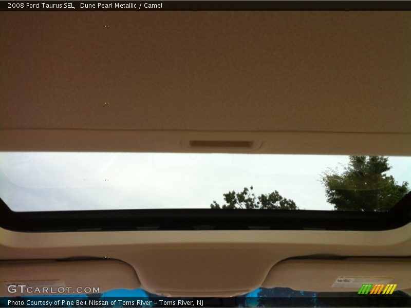 Dune Pearl Metallic / Camel 2008 Ford Taurus SEL