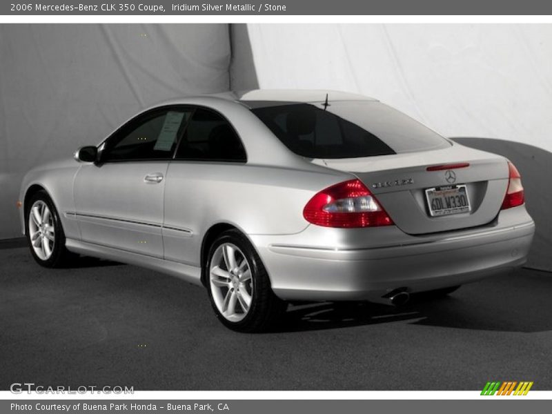 Iridium Silver Metallic / Stone 2006 Mercedes-Benz CLK 350 Coupe