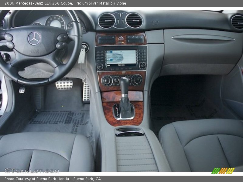 Iridium Silver Metallic / Stone 2006 Mercedes-Benz CLK 350 Coupe