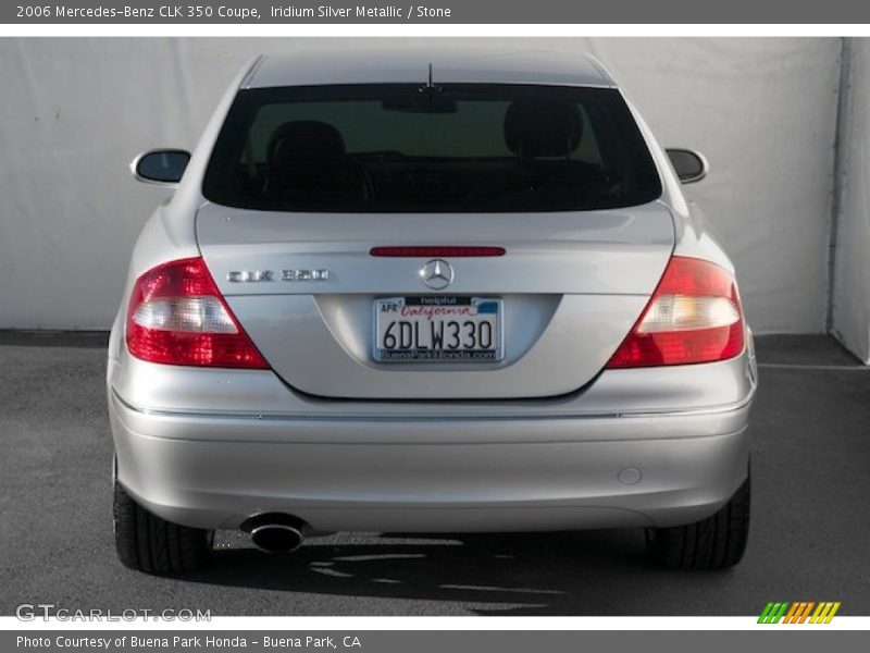 Iridium Silver Metallic / Stone 2006 Mercedes-Benz CLK 350 Coupe